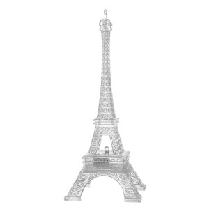 Abajur Luminária Torre Eiffel Led De Mesa Sem Fio Quarto13,5 cm