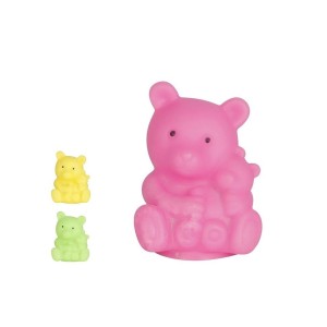 Abajur Luminária Urso Led De Mesa Sem Fio Quarto 6cm Sortido