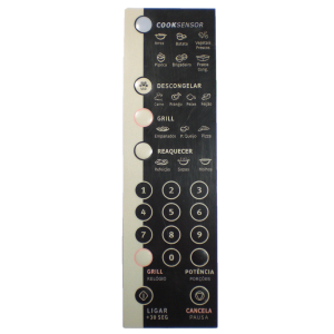 Membrana Microondas Electrolux Me 30X Preto