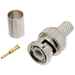 Conector Bnc Macho Rg 6 De Crimpar