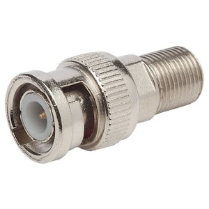 Conector Adaptador Bnc Macho x F Fêmea