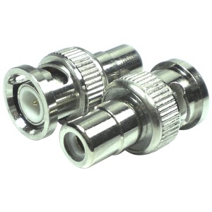 Conector Adaptador Bnc Macho x Rca Fêmea