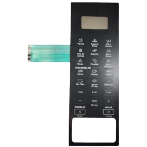 Membrana Microondas Brastemp BMS 46 AR Espelhada