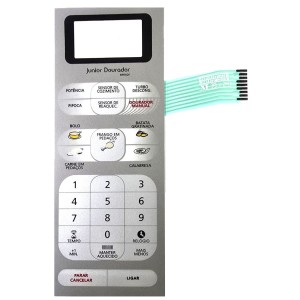 Membrana Microondas Panasonic Nn Gt 517 Prata Nngt517 /87