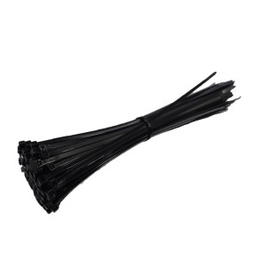 Kit C/ 100 UN Abracadeira Em Nylon 4.8x300mm Pt Enforca Gato