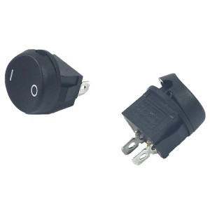 Chave Gangorra ON-OFF 2P Preta