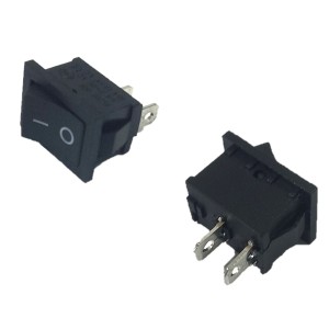 Chave Gangorra ON-OFF 2P Preta KCD1-101-1B