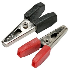 Par Garra Jacaré Tamanho 35mm Preto/Vermelho