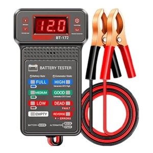 Teste De Bateria Digital Para Carro Ou Moto Profissional 12v