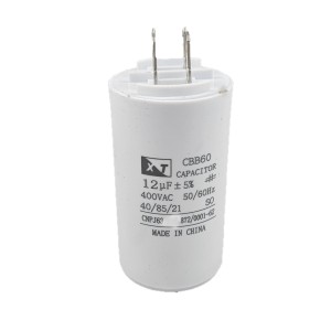 Capacitor Partida CBBF60 12uf/400 V Com Terminal