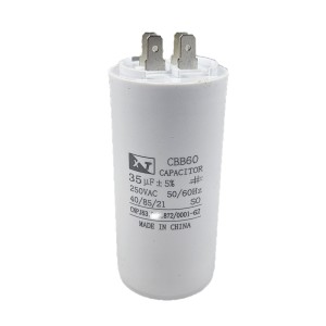 Capacitor Partida CBBF60 35uf/250 V Com Terminal