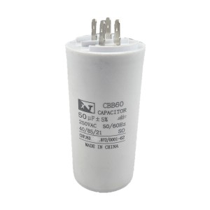 Capacitor Partida CBBF60 50uF/250 V Com Terminal