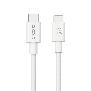Cabo Tipo-C para Tipo-C a’GOLD PRO 60W Turbo – 2 Metros