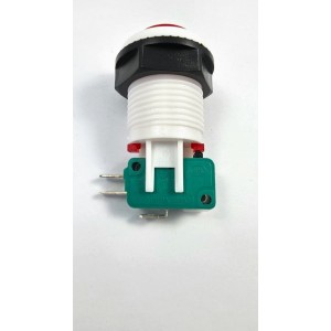 Chave Push Button Botão Pbs-29 Arcade Jukebox Fliperama Vermelha